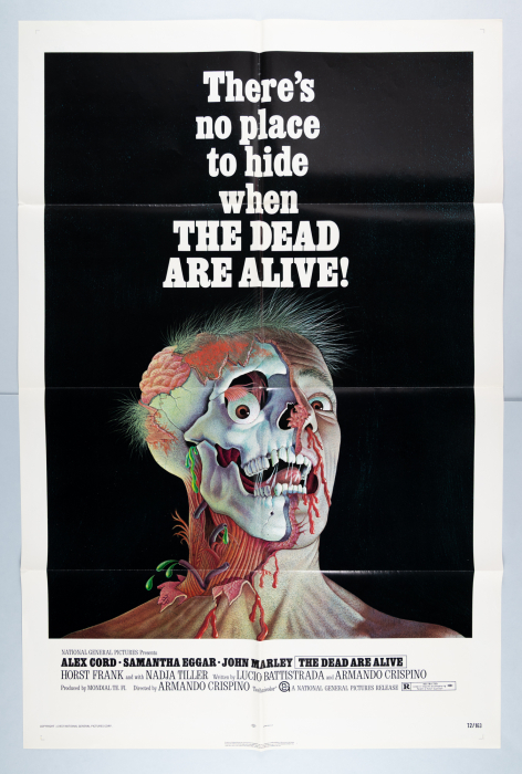 The Dead Are Alive! / L'etrusco uccide ancora - US One-Sheet